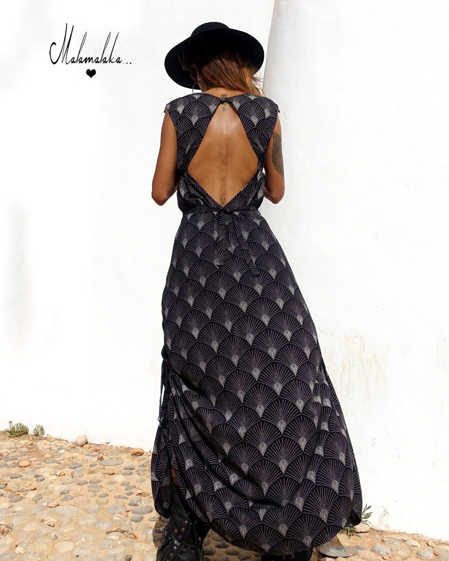 Transformable Mullet Skirt Maxi Dress | Backless Boho Party Dress · Elegant Ibiza Style