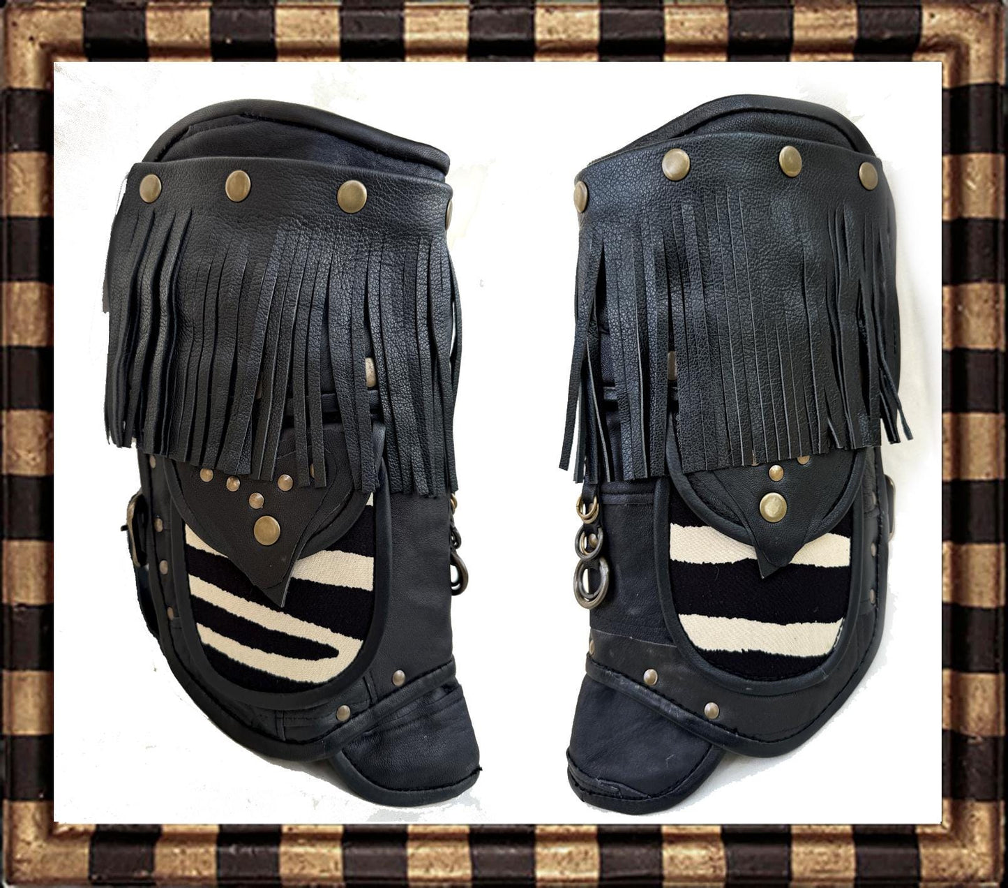 Fringe Boot Covers | Pockets · Western Steampunk Festival Biker Style · No.112