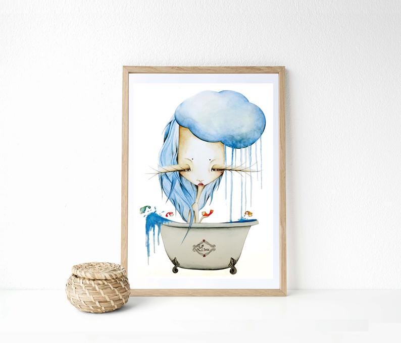 Giclée Art Print | Watercolour Illustration · Narrative Wall Art