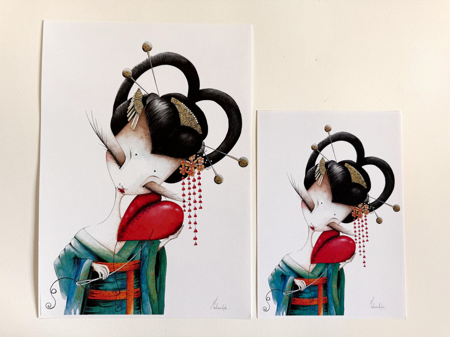 Giclée Art Print | Watercolour Illustration · Narrative Wall Art