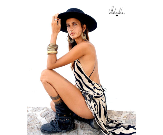 2-in-1 Transformable Dress & Jumpsuit | Pockets · Boho Asymmetric Party Dress · Ibiza Glamour