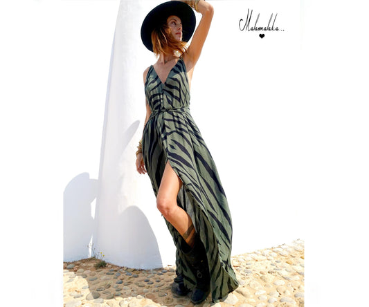 2-in-1 Transformable Dress & Jumpsuit | Pockets · Boho Asymmetric Party Dress · Ibiza Glamour