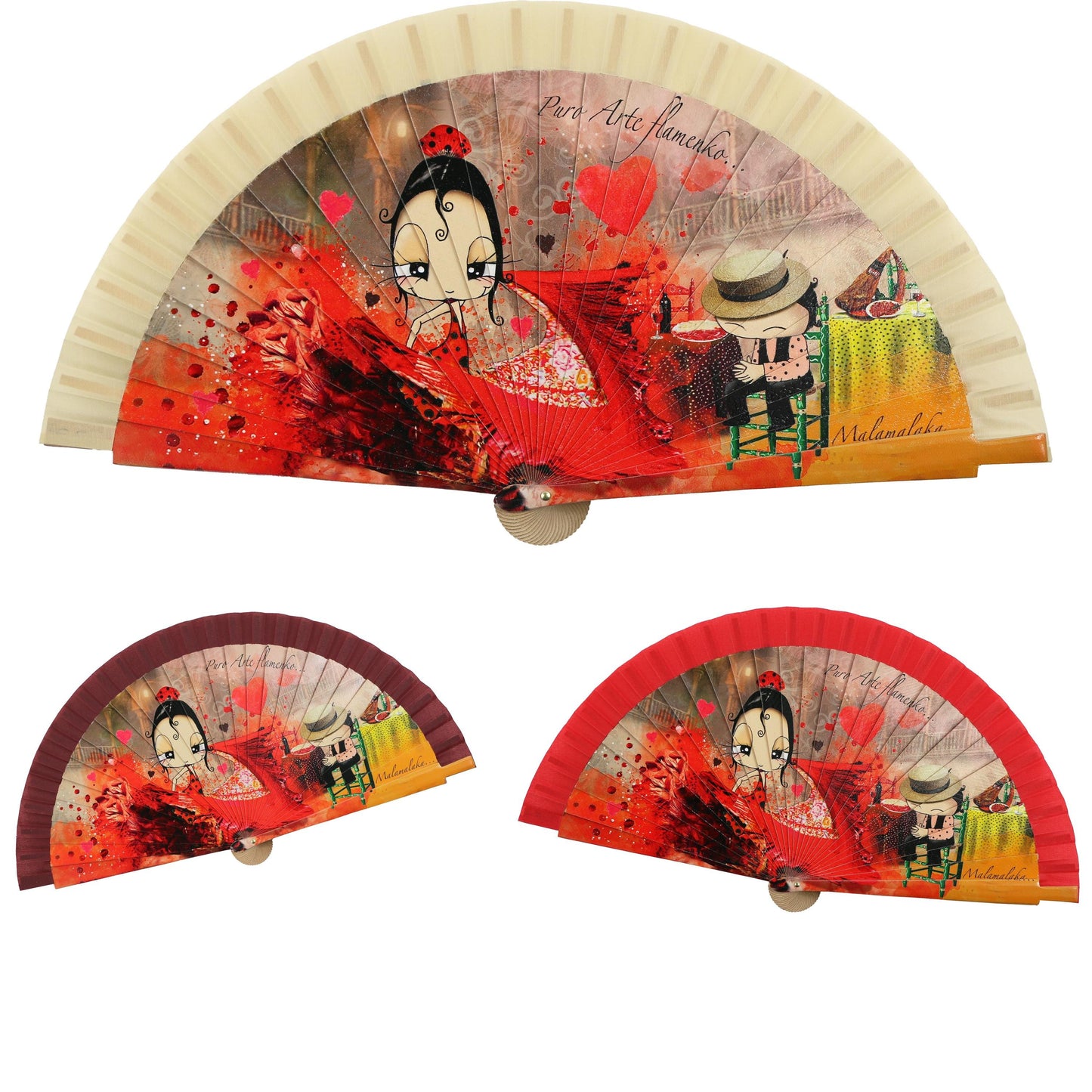 Malamalaka Handcrafted Wooden Fan | Artistic Designer Fan · Unique Gift for Women