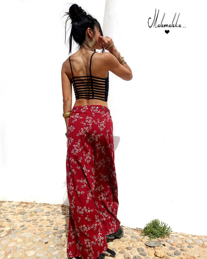 Falda maxi