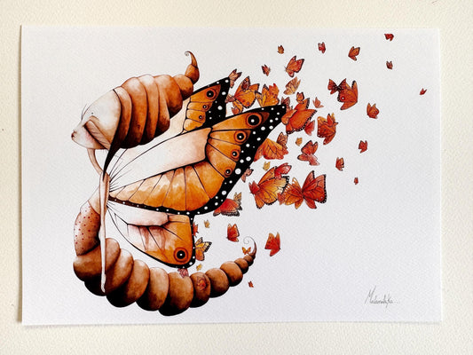 Giclée Art Print | Watercolour Illustration · Narrative Wall Art