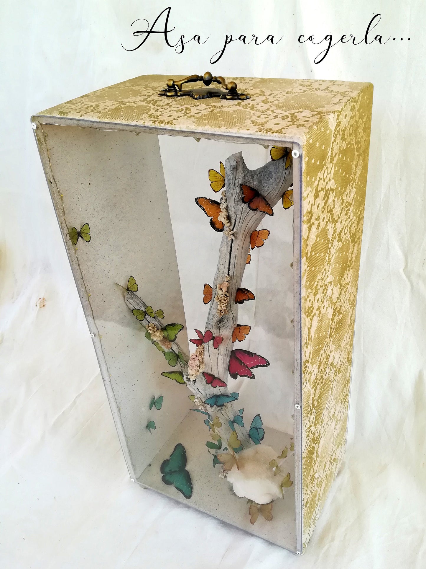 Minimundo Collectible Sculpture | Miniature Dollhouse Lamp · Unique Art Piece
