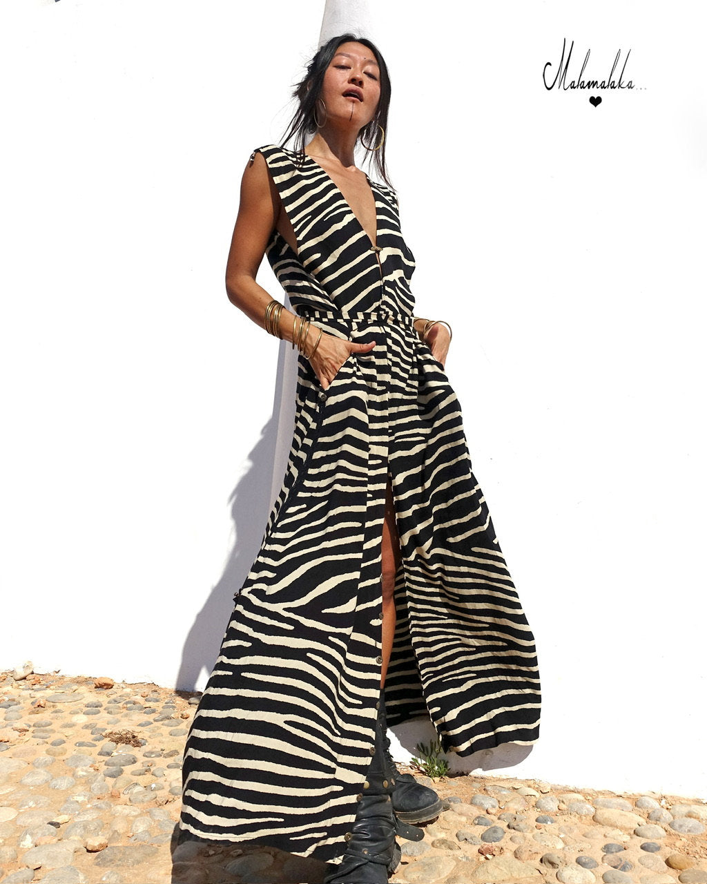 Transformable Mullet Skirt Maxi Dress | Backless Boho Party Dress · Elegant Ibiza Style