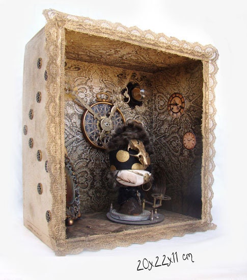 Minimundo Collectible Sculpture | Miniature Dollhouse Lamp · Unique Art Piece