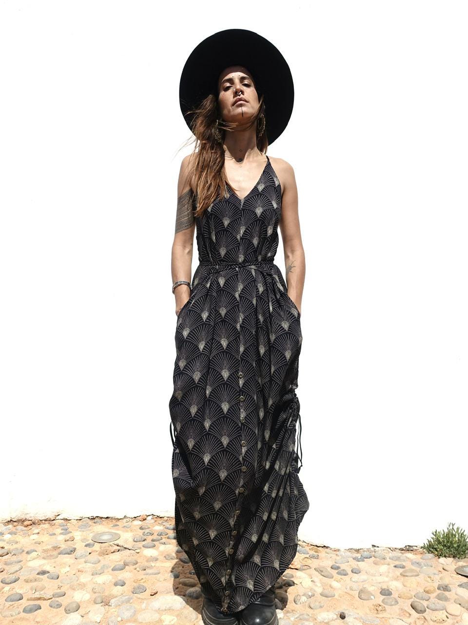 2-in-1 Transformable Dress & Jumpsuit | Pockets · Boho Asymmetric Party Dress · Ibiza Glamour