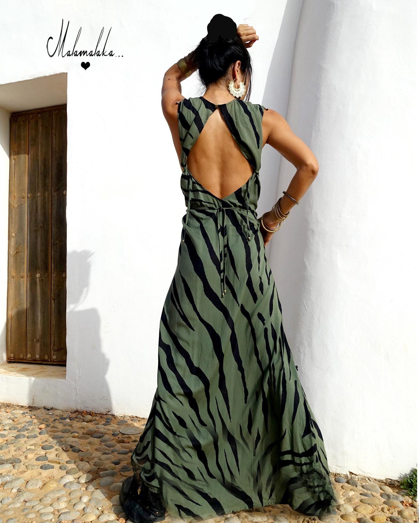 Transformable Mullet Skirt Maxi Dress | Backless Boho Party Dress · Elegant Ibiza Style