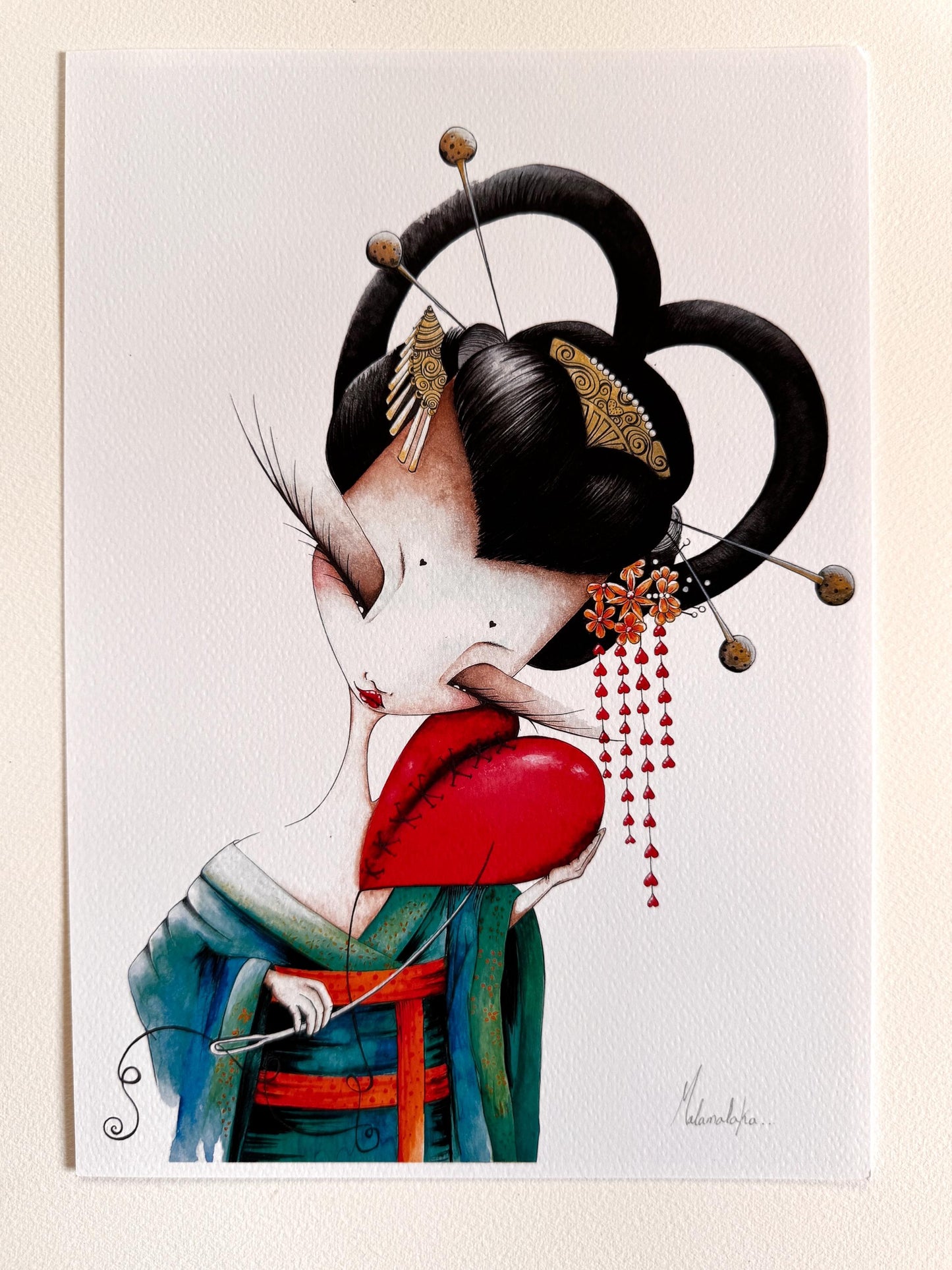 Giclée Art Print | Watercolour Illustration · Narrative Wall Art