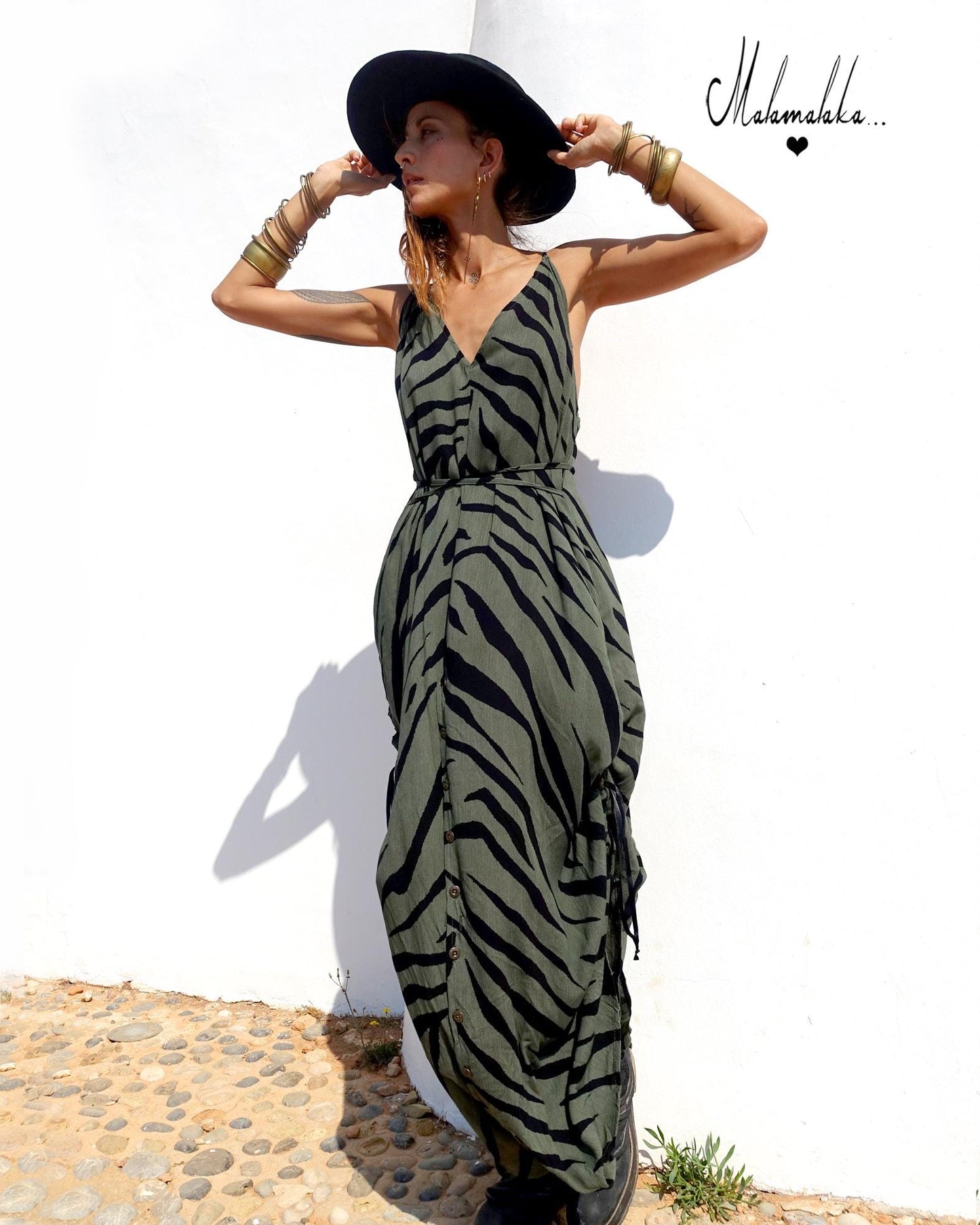 2-in-1 Transformable Dress & Jumpsuit | Pockets · Boho Asymmetric Party Dress · Ibiza Glamour