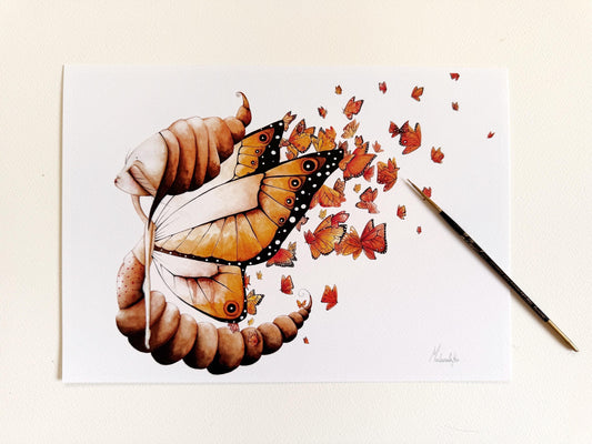 Giclée Art Print | Watercolour Illustration · Narrative Wall Art