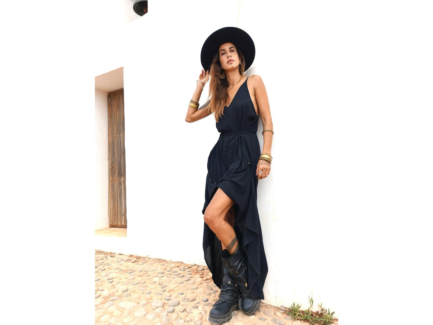 2-in-1 Transformable Dress & Jumpsuit | Pockets · Boho Asymmetric Party Dress · Ibiza Glamour