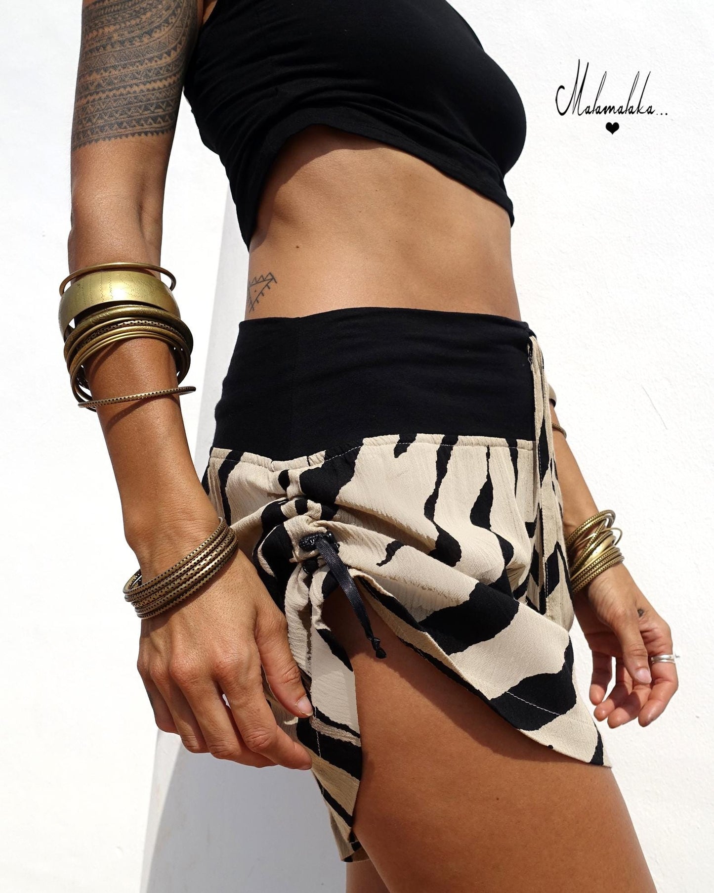 Rayon Drawstring Shorts | Elastic Waist · Lightweight Summer Shorts
