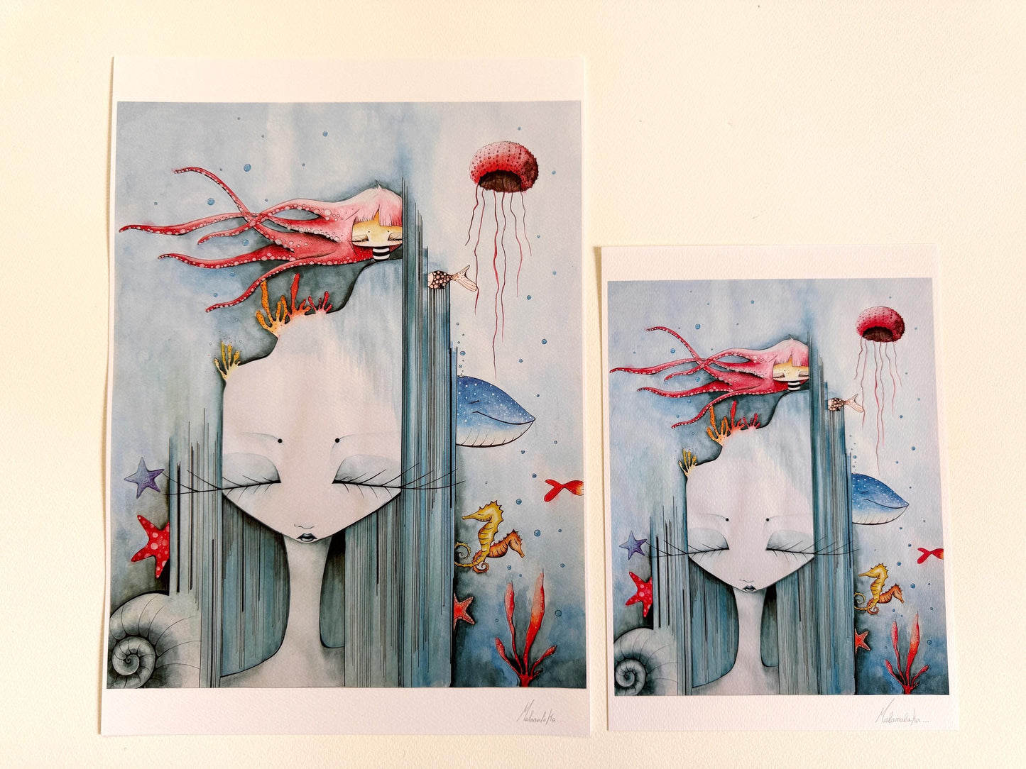 Giclée Art Print | Watercolour Illustration · Narrative Wall Art