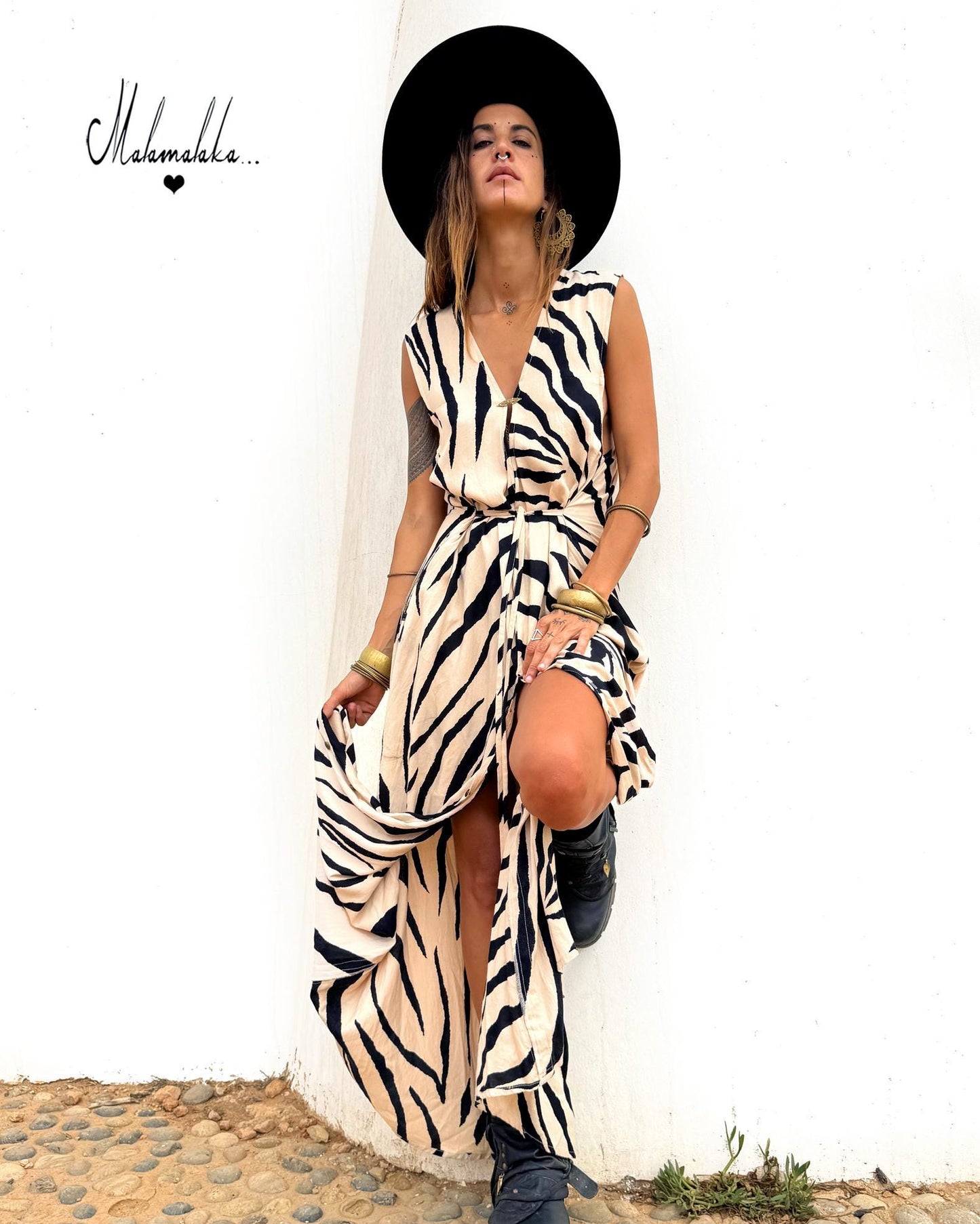 Transformable Mullet Skirt Maxi Dress | Backless Boho Party Dress · Elegant Ibiza Style