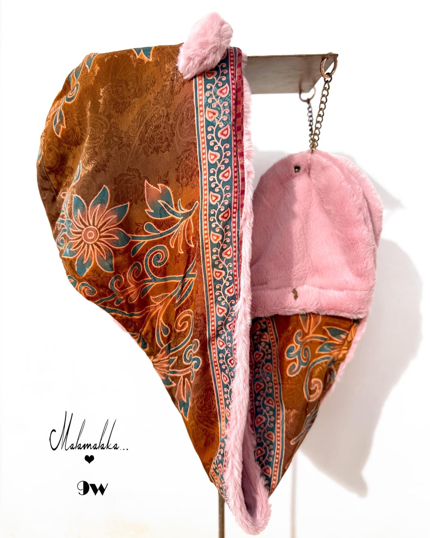 Animalakas Reversible Plush Hood | Unisex Festival Streetwear — One of a Kind
