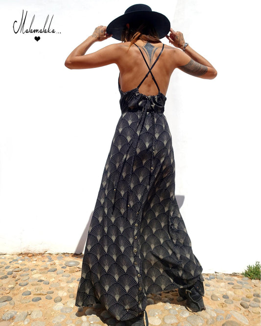 2-in-1 Transformable Dress & Jumpsuit | Pockets · Boho Asymmetric Party Dress · Ibiza Glamour
