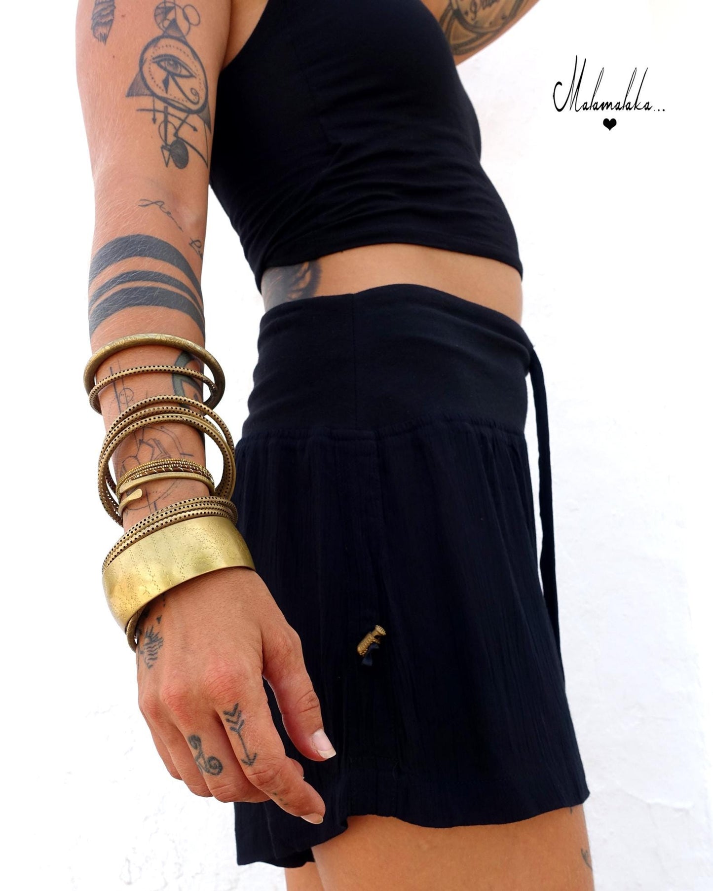 Rayon Drawstring Shorts | Elastic Waist · Lightweight Summer Shorts