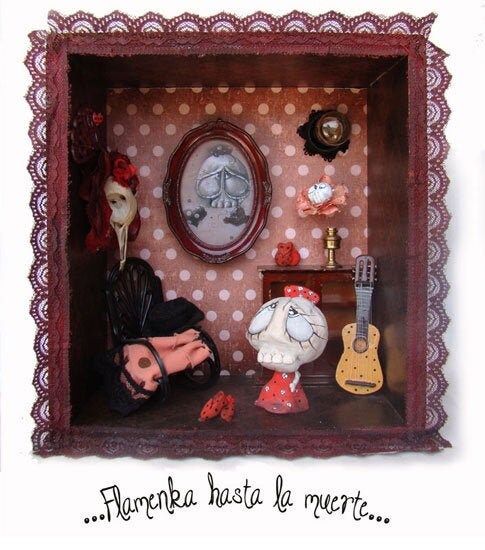 Minimundo Collectible Sculpture | Miniature Dollhouse Lamp · Unique Art Piece