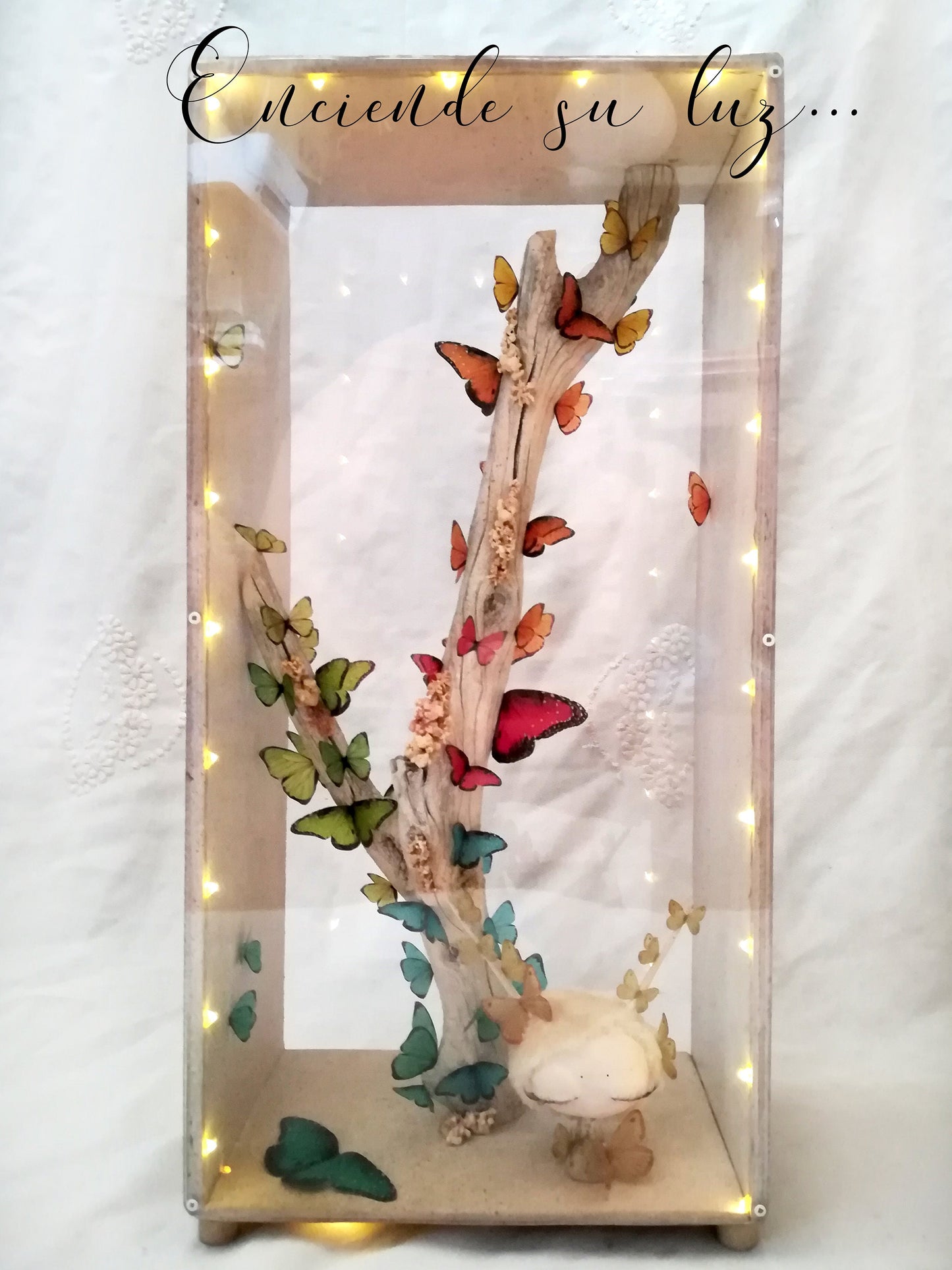 Minimundo Collectible Sculpture | Miniature Dollhouse Lamp · Unique Art Piece