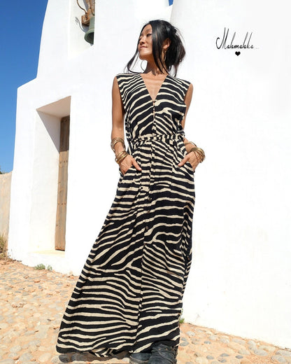 Falda maxi