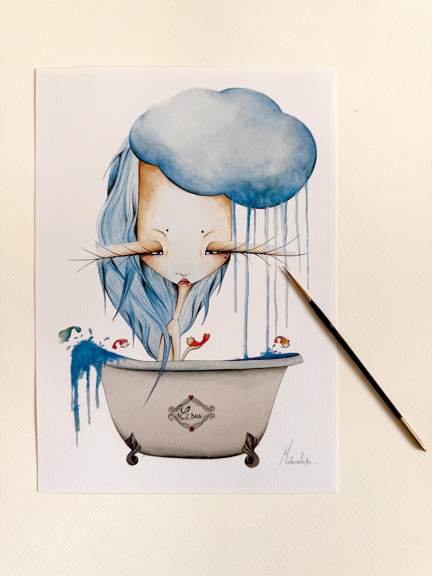 Giclée Art Print | Watercolour Illustration · Narrative Wall Art