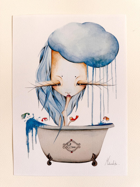 Giclée Art Print | Watercolour Illustration · Narrative Wall Art