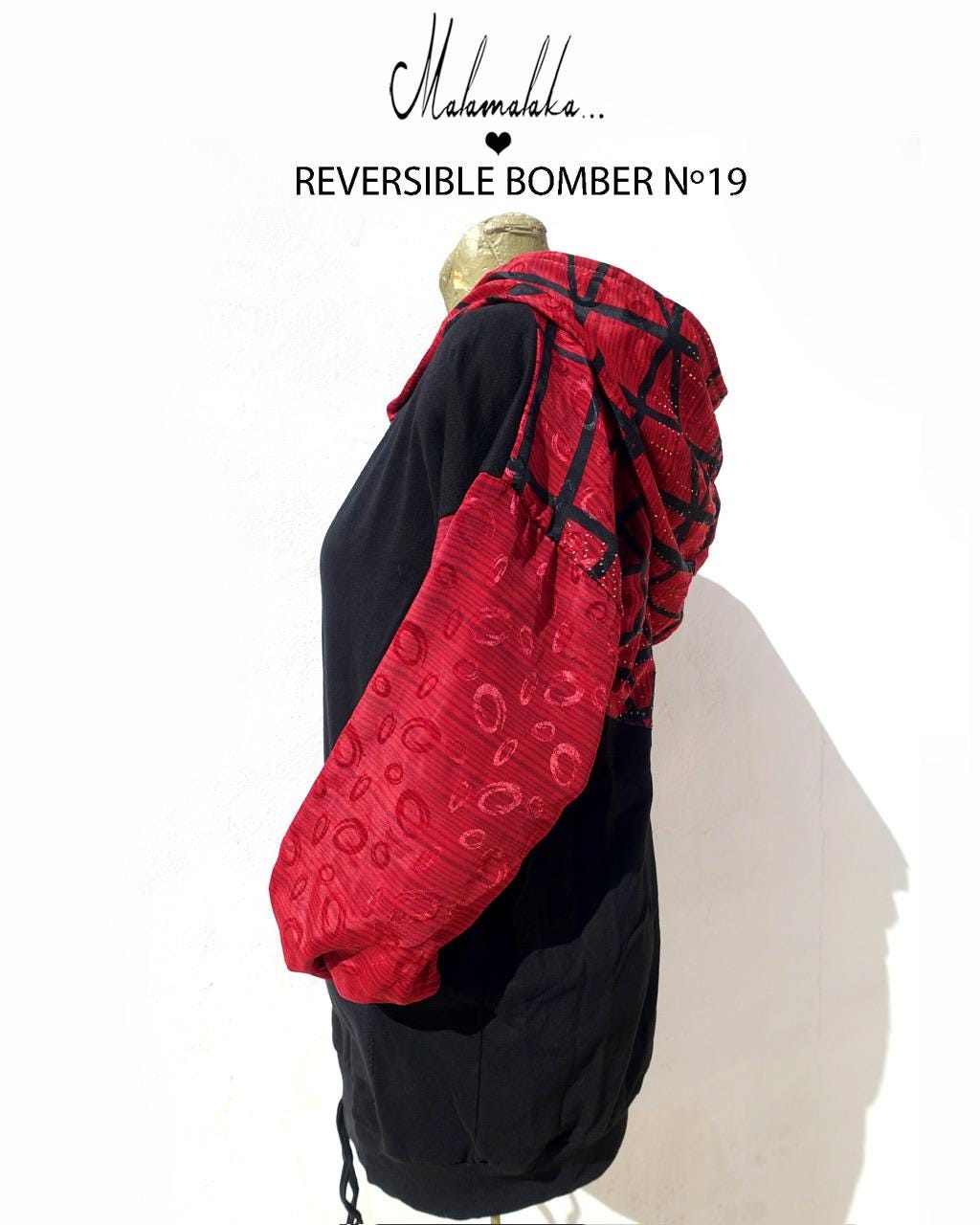 Longline Hoodie | Unique Piece · Size S/M · Vintage Hip Hop Trap Streetwear
