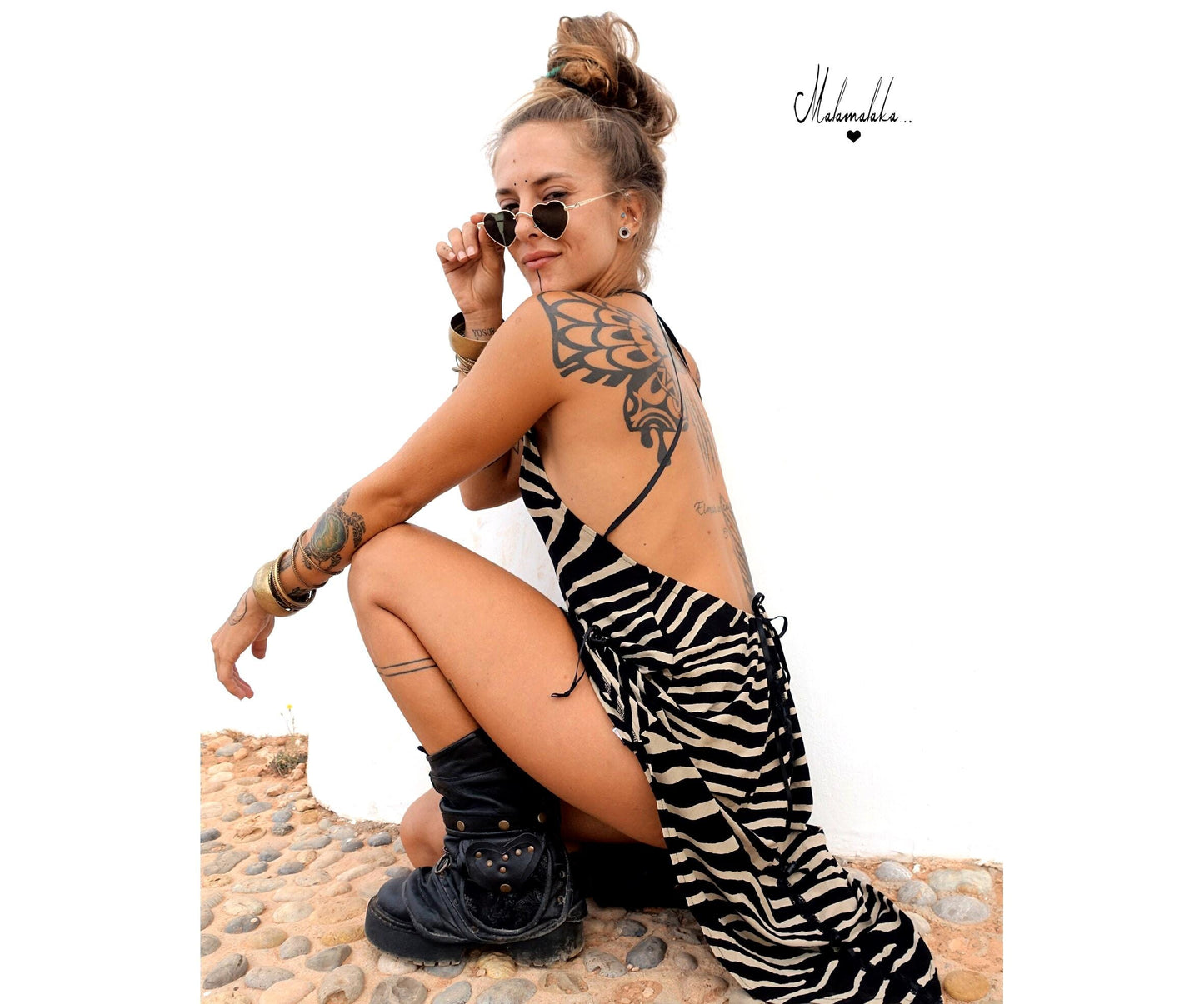 Open Back Dress | Party & Festival Wear · Steampunk Tribal Sexy Style