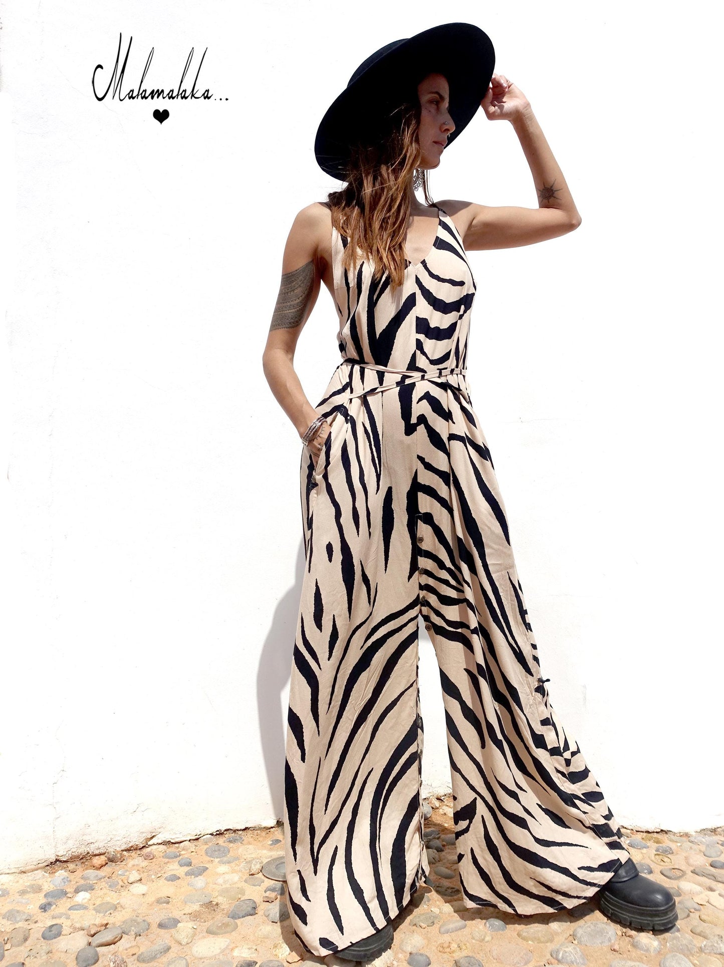 2-in-1 Transformable Dress & Jumpsuit | Pockets · Boho Asymmetric Party Dress · Ibiza Glamour