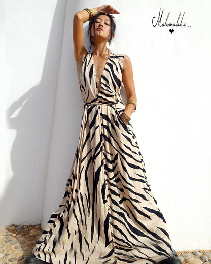 Falda maxi