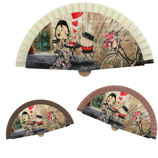 Malamalaka Handcrafted Wooden Fan | Artistic Designer Fan · Unique Gift for Women