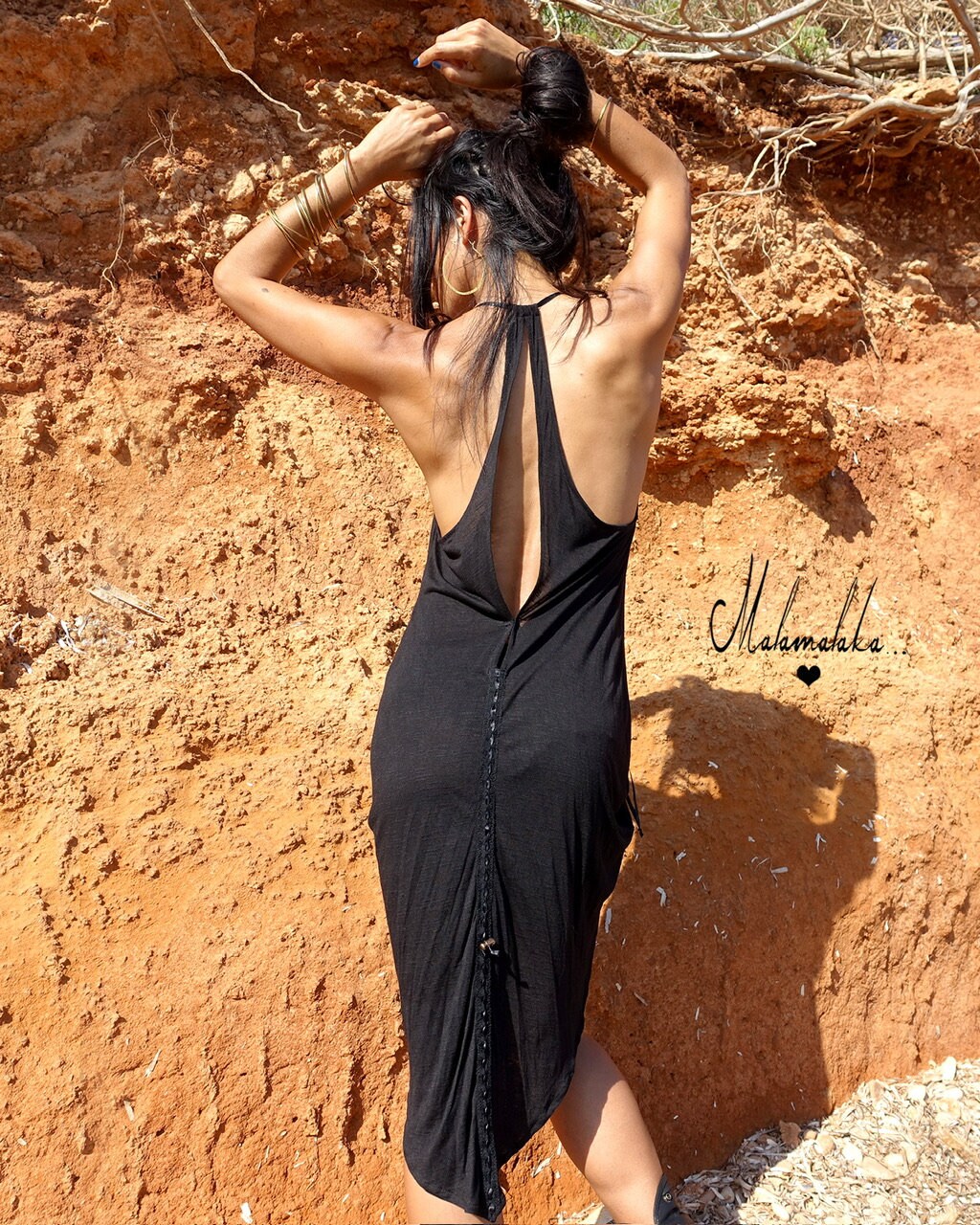 Plunging Neckline Festival Dress | Neo Tribal Burlesque Steampunk · Sexy Open Style