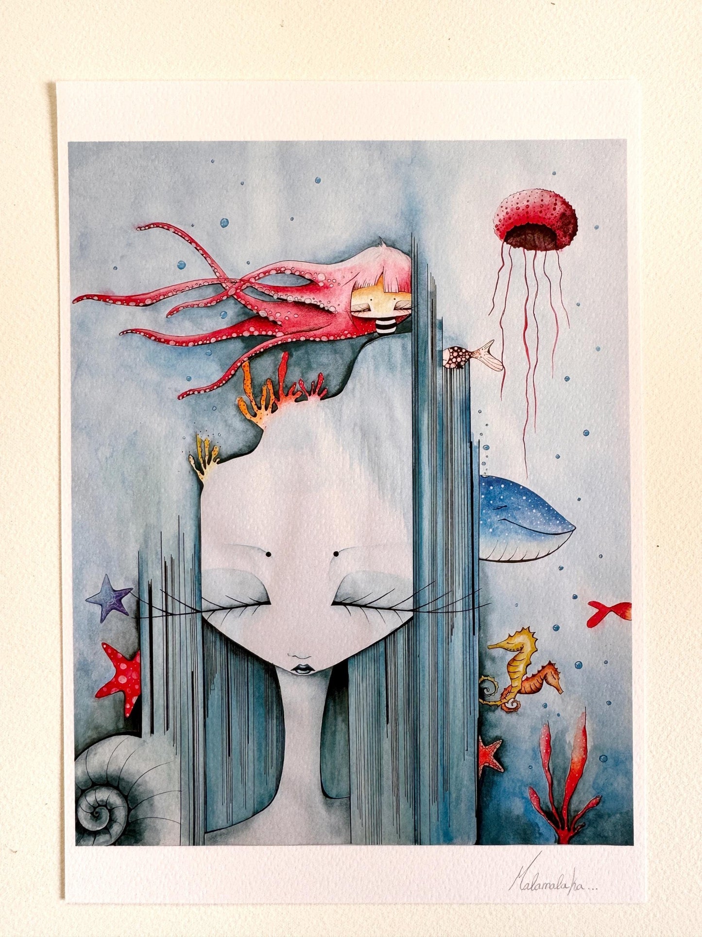 Giclée Art Print | Watercolour Illustration · Narrative Wall Art