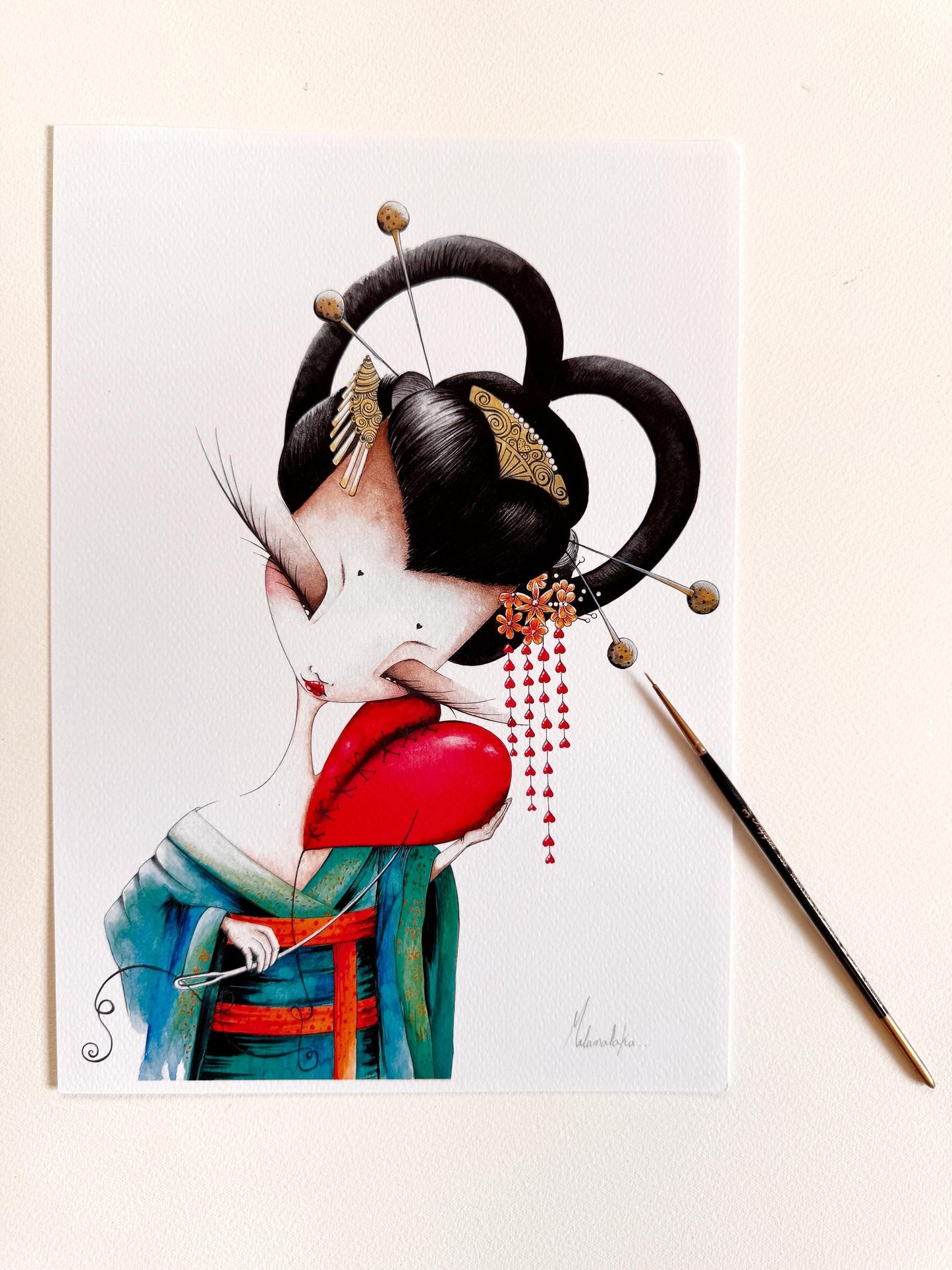 Giclée Art Print | Watercolour Illustration · Narrative Wall Art