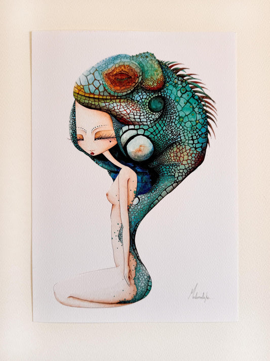 Giclée Art Print | Watercolour Illustration · Narrative Wall Art