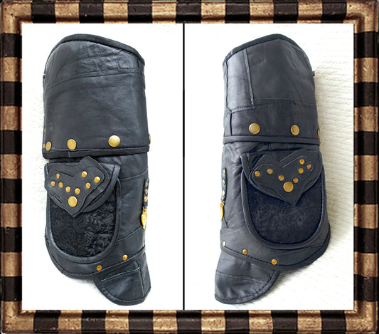 Fringe Boot Covers No.135 | Pockets · Western Steampunk Festival Biker Style