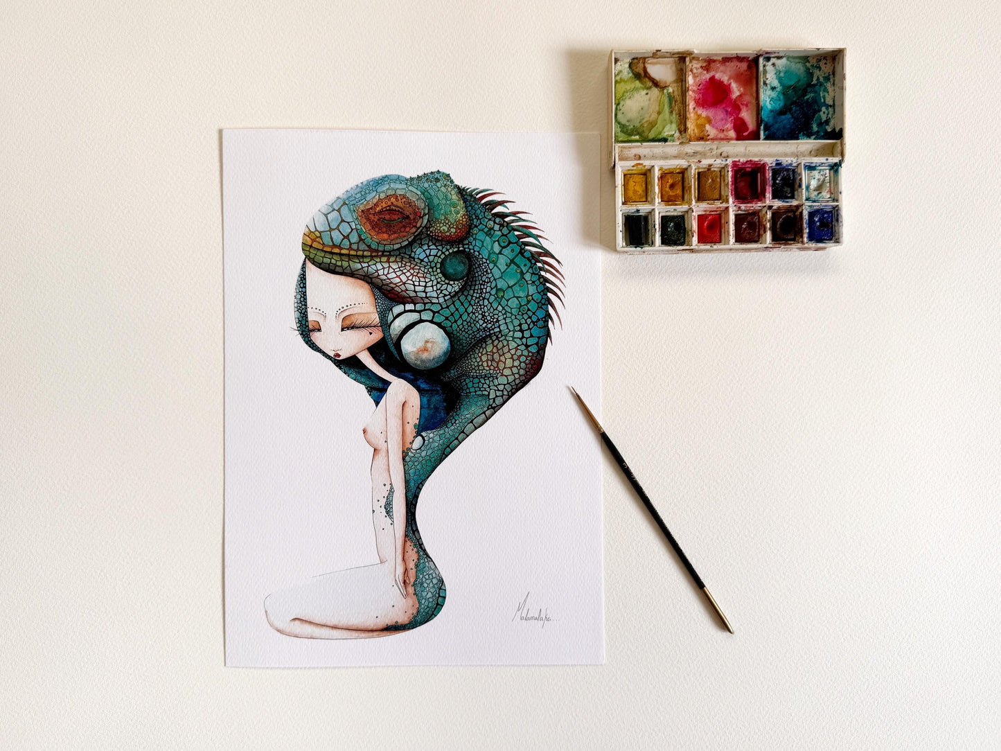Giclée Art Print | Watercolour Illustration · Narrative Wall Art