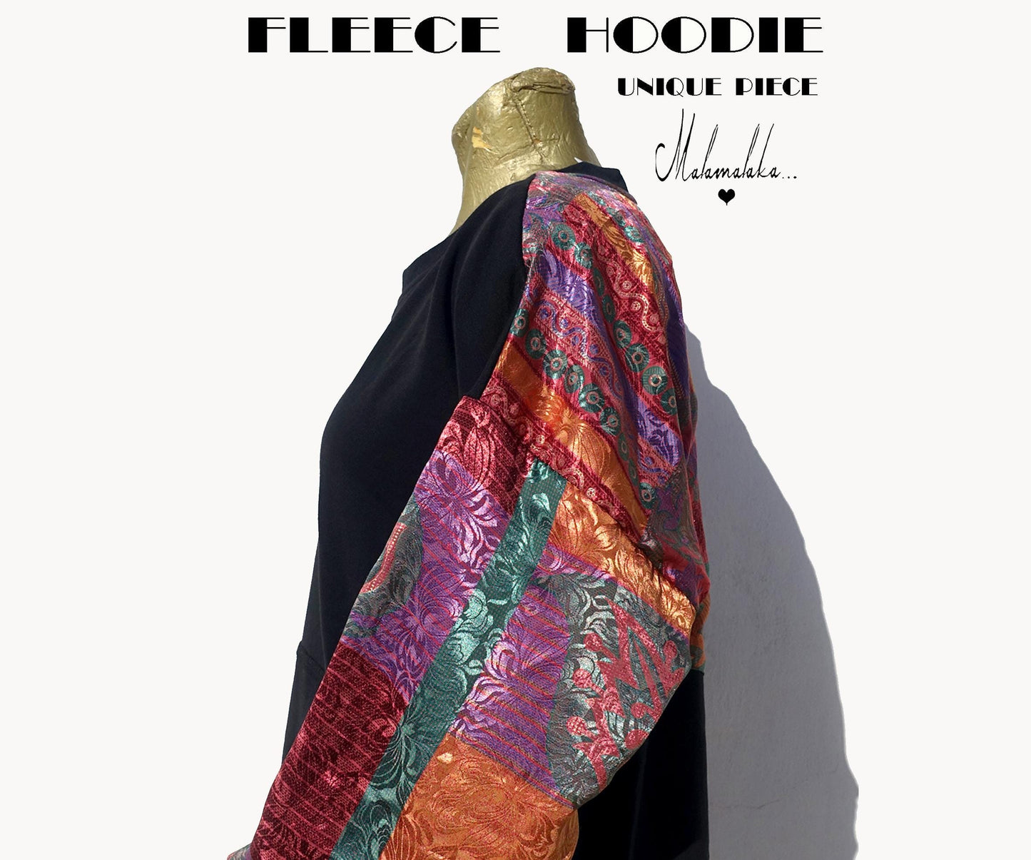 Neotribal Fleece Sweatshirt | Unique Piece · One Size · Hip Hop Trap Streetwear