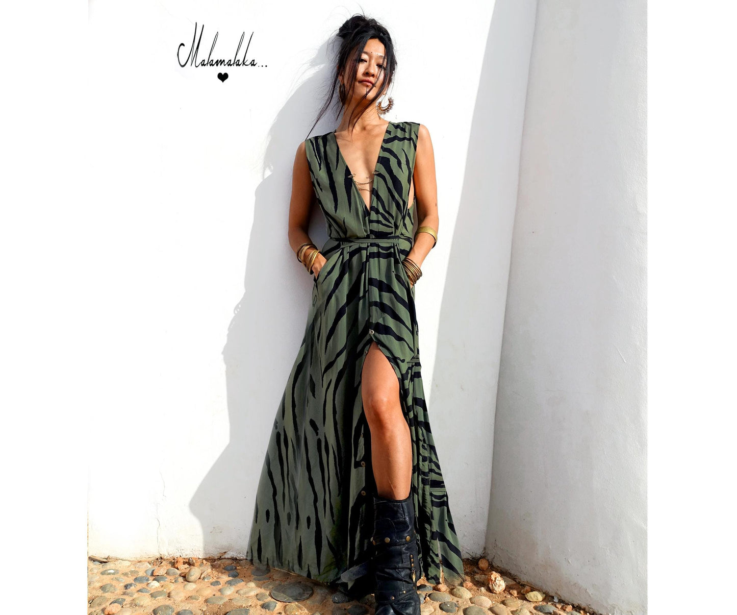 Transformable Mullet Skirt Maxi Dress | Backless Boho Party Dress · Elegant Ibiza Style
