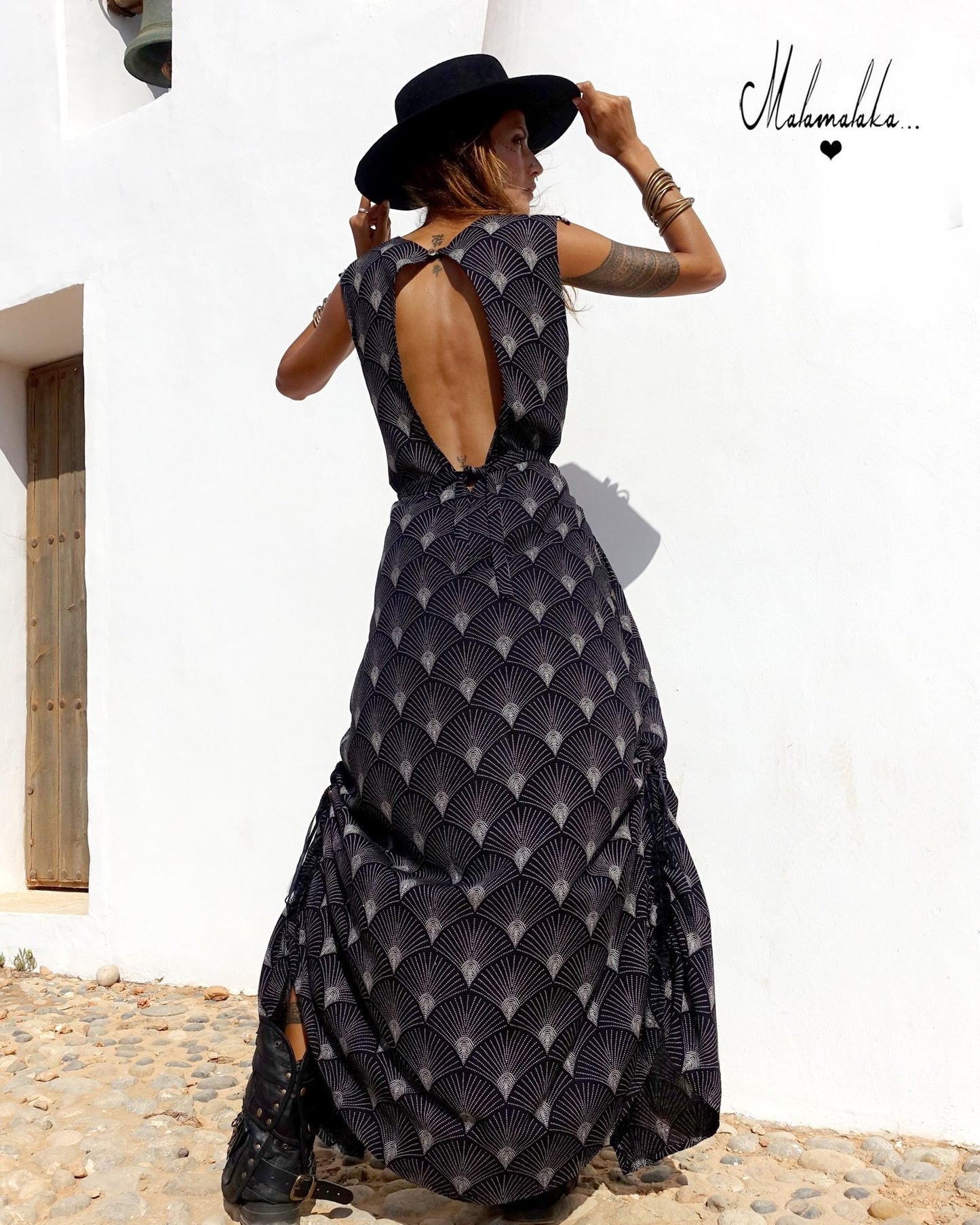 Transformable Mullet Skirt Maxi Dress | Backless Boho Party Dress · Elegant Ibiza Style
