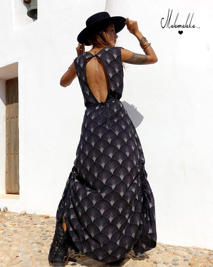 Falda maxi