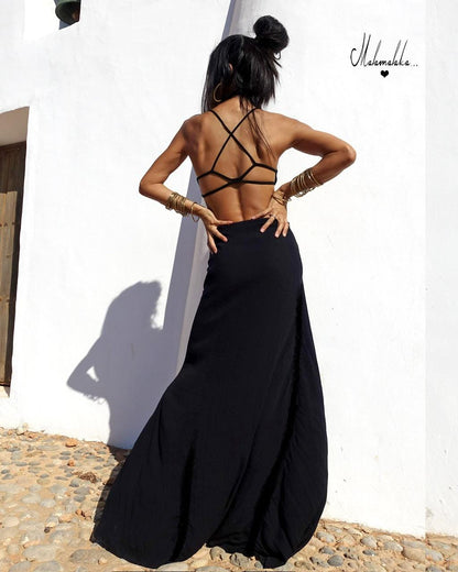 Falda maxi