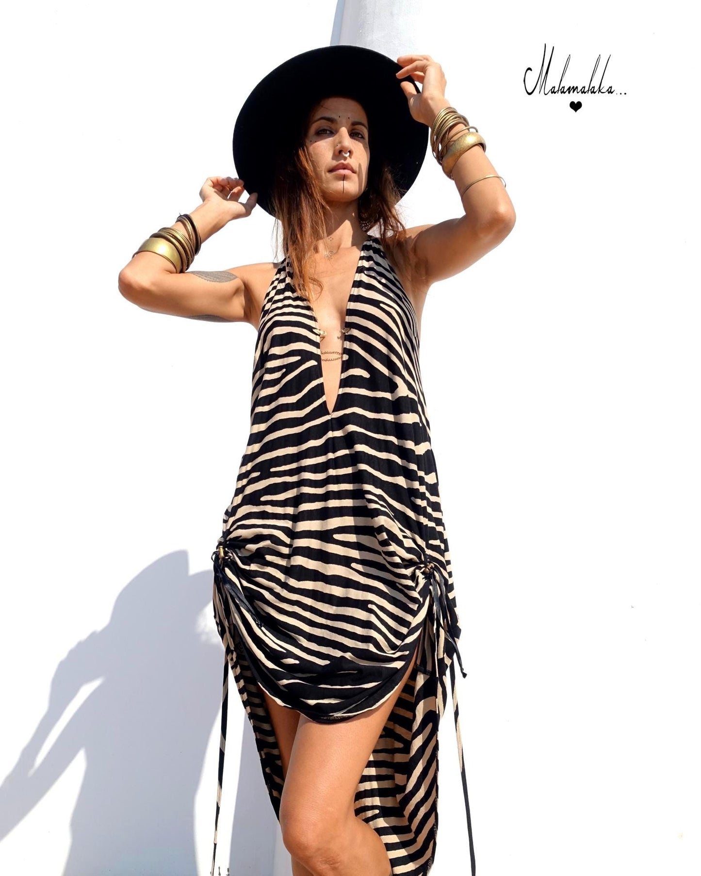 2-in-1 Transformable Dress & Jumpsuit | Pockets · Boho Asymmetric Party Dress · Ibiza Glamour