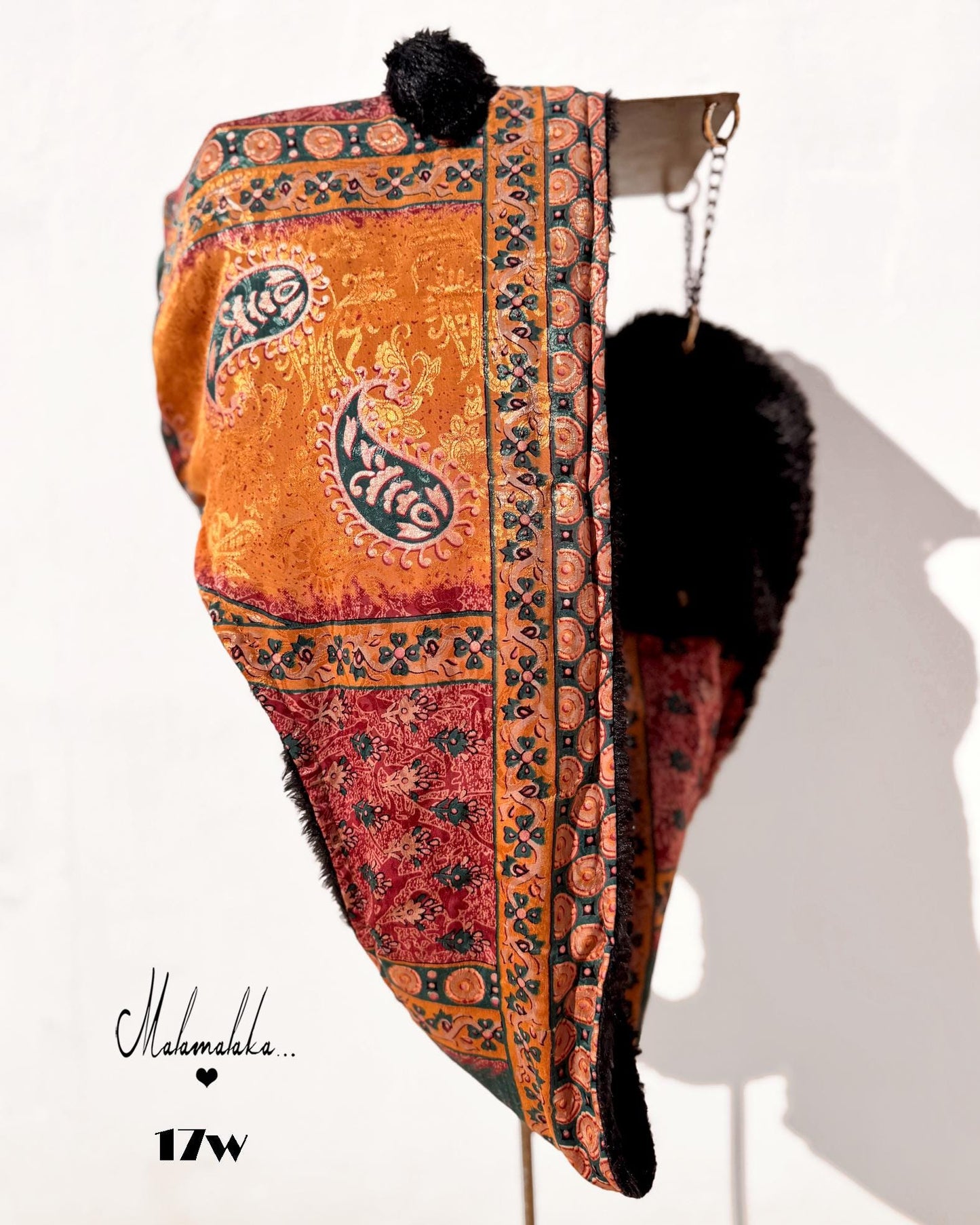Animalakas Reversible Plush Hood | Unisex Festival Streetwear — One of a Kind