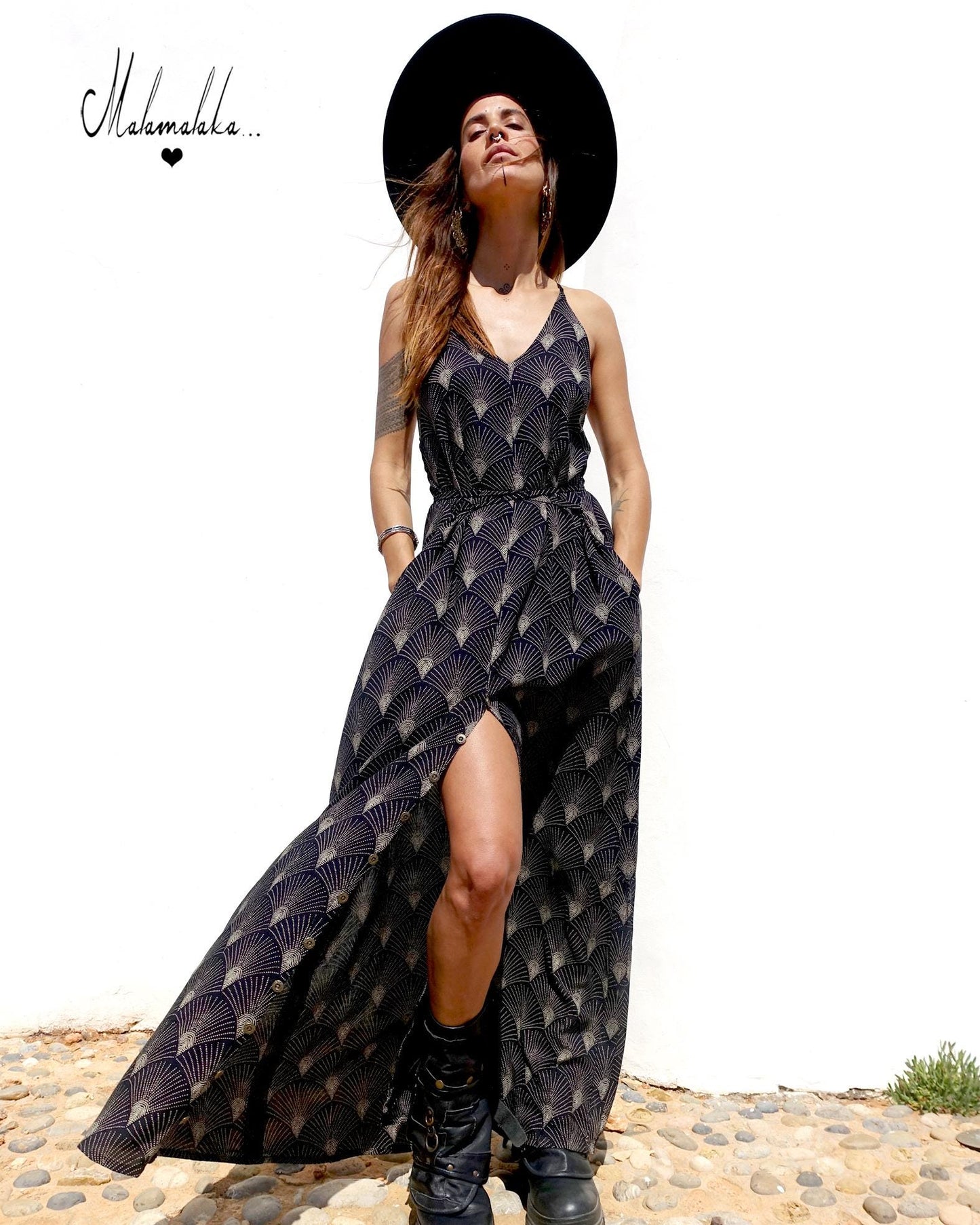 2-in-1 Transformable Dress & Jumpsuit | Pockets · Boho Asymmetric Party Dress · Ibiza Glamour