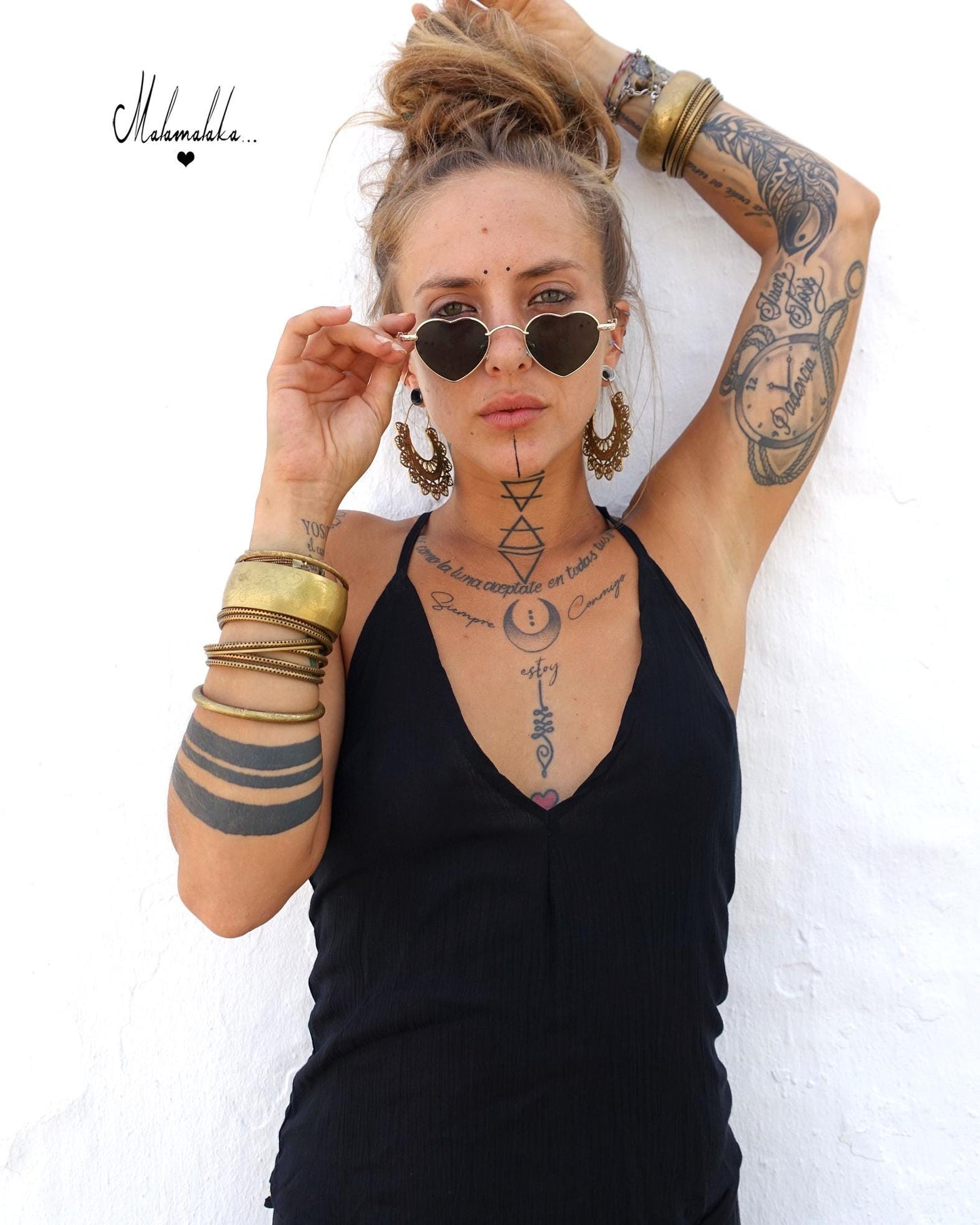 Women's Adjustable Open Back Top | Boho Summer Shirt · Ibiza Style