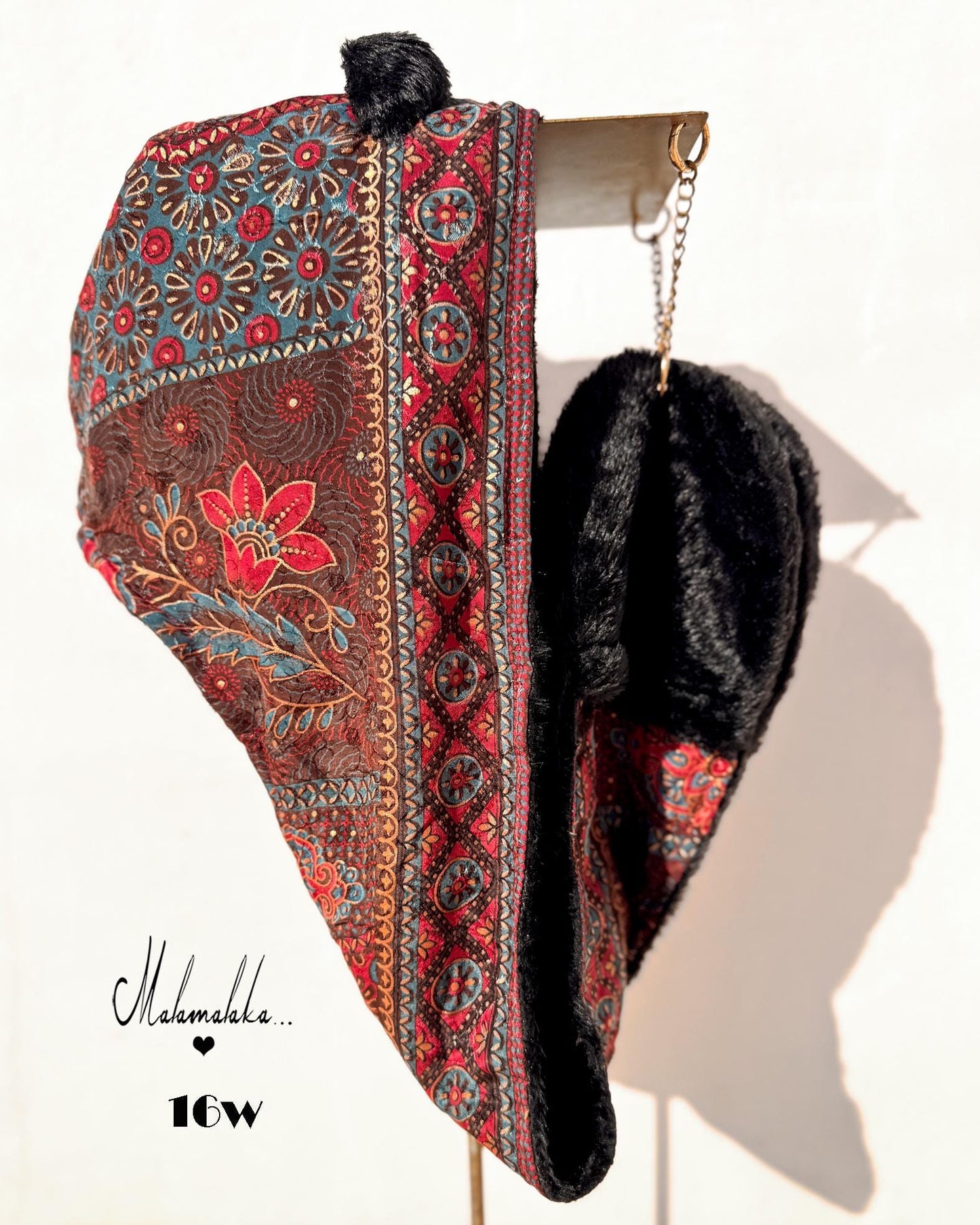 Animalakas Reversible Plush Hood | Unisex Festival Streetwear — One of a Kind